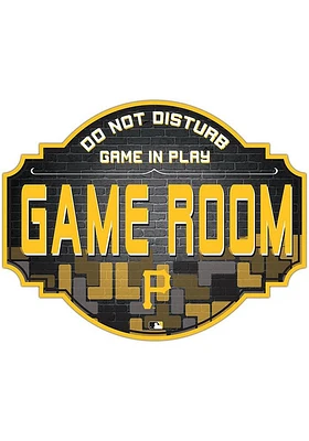 Pittsburgh Pirates Inch Game Room Tavern Sign