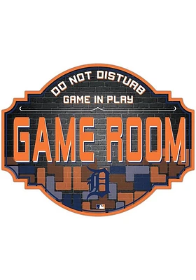 Detroit Tigers Inch Game Room Tavern Sign