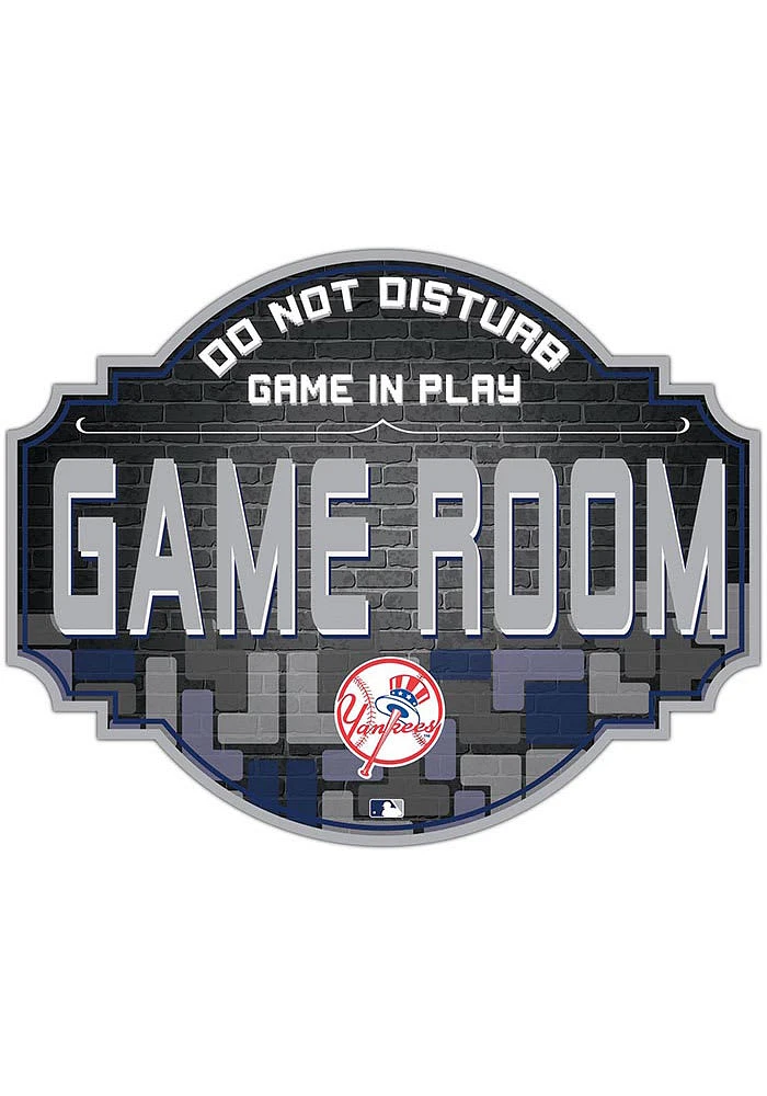 New York Yankees 12 Inch Game Room Tavern Sign