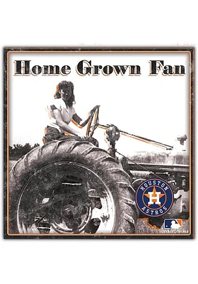 Houston Astros Aluminum Can Sign