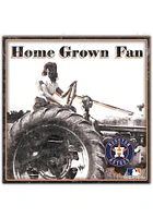 Houston Astros Aluminum Can Sign