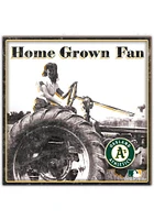 Oakland Athletics Aluminum Can Sign