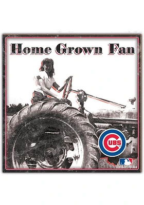 Chicago Cubs Aluminum Can Sign
