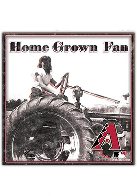 Arizona Diamondbacks Aluminum Can Sign