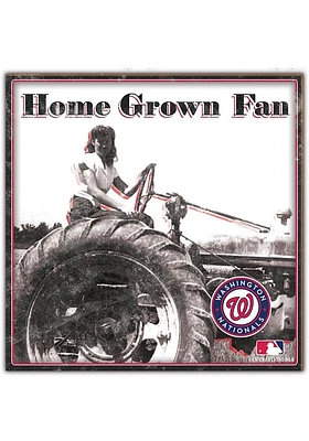 Washington Nationals Aluminum Can Sign