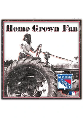 Texas Rangers Aluminum Can Sign