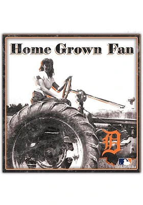 Detroit Tigers Aluminum Can Sign