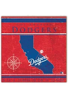 Los Angeles Dodgers Coordinates Sign