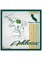 Oakland Athletics Album Sign