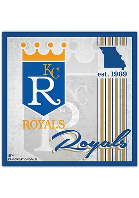 Kansas City Royals Album Sign - Blue