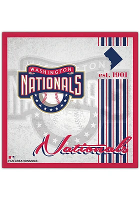 Washington Nationals Album Sign