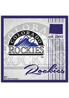 Colorado Rockies Album Sign