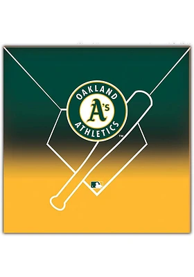 Oakland Athletics Goal Gradient Sign