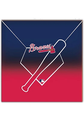 Atlanta Braves Goal Gradient Sign
