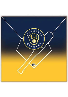 Milwaukee Brewers Goal Gradient Sign