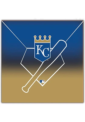 Kansas City Royals Goal Gradient Sign - Blue