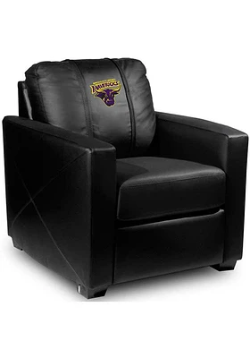 Minnesota State Mavericks Faux Leather Club Desk Chair - Black