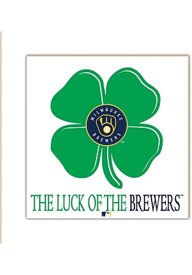 Milwaukee Brewers Luck of the Team Sign