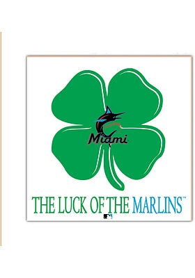 Miami Marlins Luck of the Team Sign