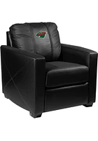 Minnesota Wild Faux Leather Club Desk Chair - Black