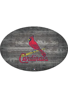 St Louis Cardinals 46 Inch Distressed Wood Sign