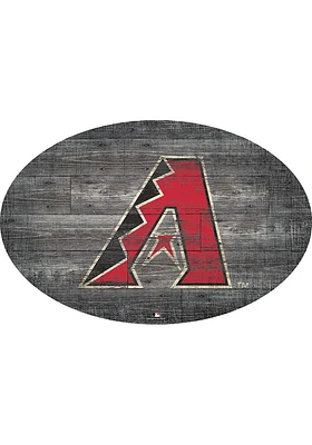 Arizona Diamondbacks 46 Inch Distressed Wood Sign