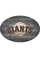 San Francisco Giants 46 Inch Distressed Wood Sign
