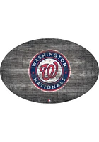 Washington Nationals 46 Inch Distressed Wood Sign