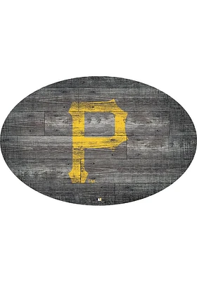 Pittsburgh Pirates 46 Inch Distressed Wood Sign