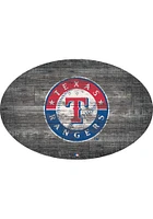 Texas Rangers 46 Inch Distressed Wood Sign