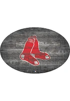 Boston Red Sox 46 Inch Distressed Wood Sign