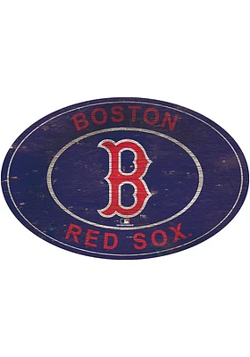Boston Red Sox 46 Inch Heritage Oval Sign