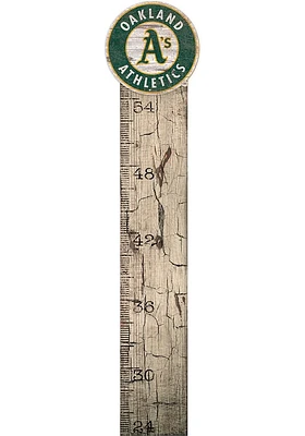 Oakland Athletics Growth Chart Sign