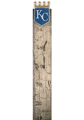 Kansas City Royals Growth Chart Sign - Blue