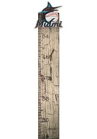 Miami Marlins Growth Chart Sign