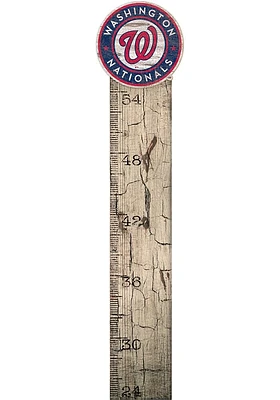 Washington Nationals Growth Chart Sign