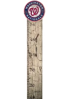 Washington Nationals Growth Chart Sign