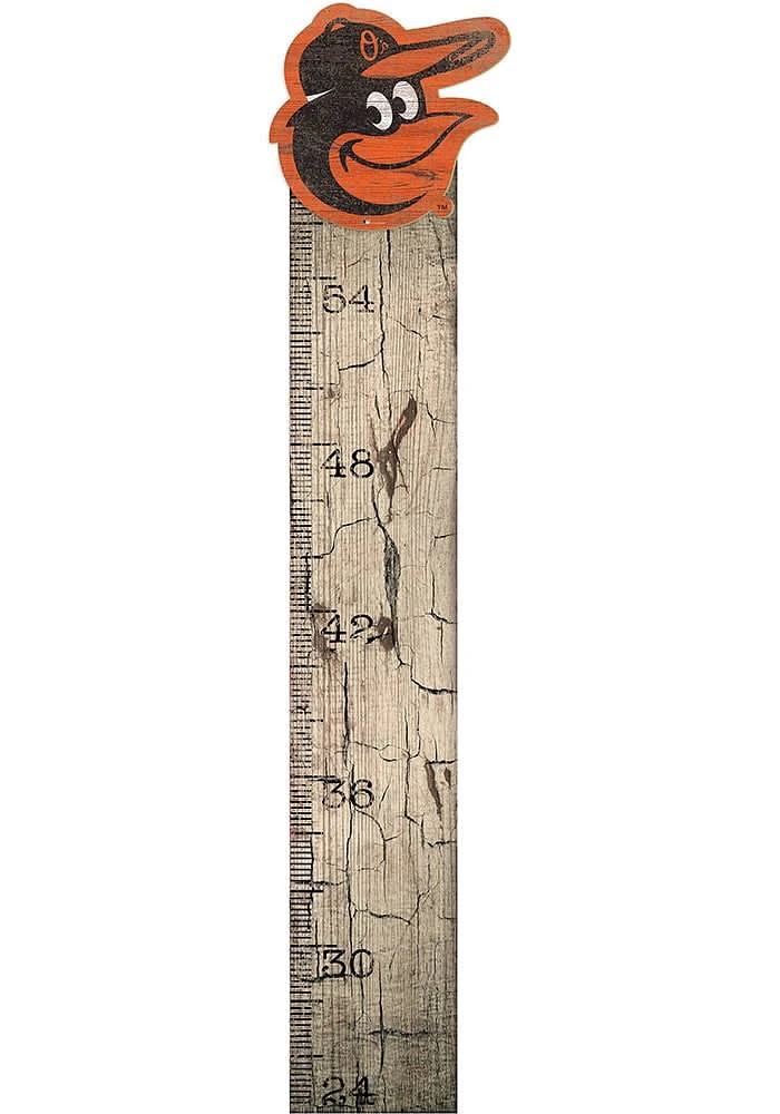 Baltimore Orioles Growth Chart Sign