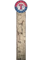 Texas Rangers Growth Chart Sign