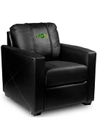 North Dakota State Bison Faux Leather Club Desk Chair - Black