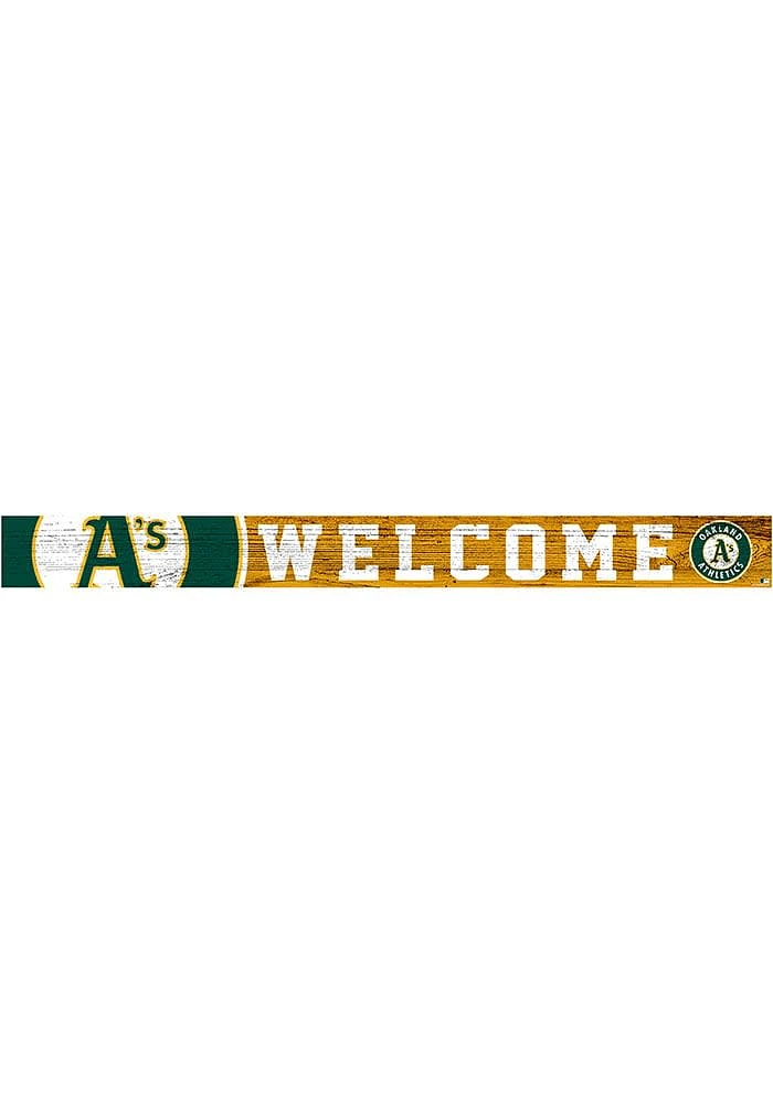 Oakland Athletics Welcome Strip Sign