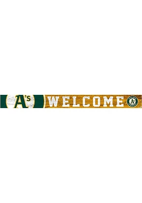 Oakland Athletics Welcome Strip Sign