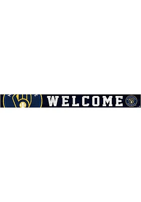 Milwaukee Brewers Welcome Strip Sign