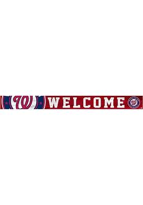 Washington Nationals Welcome Strip Sign
