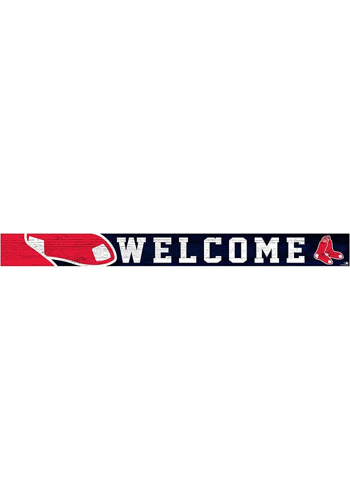 Boston Red Sox Welcome Strip Sign