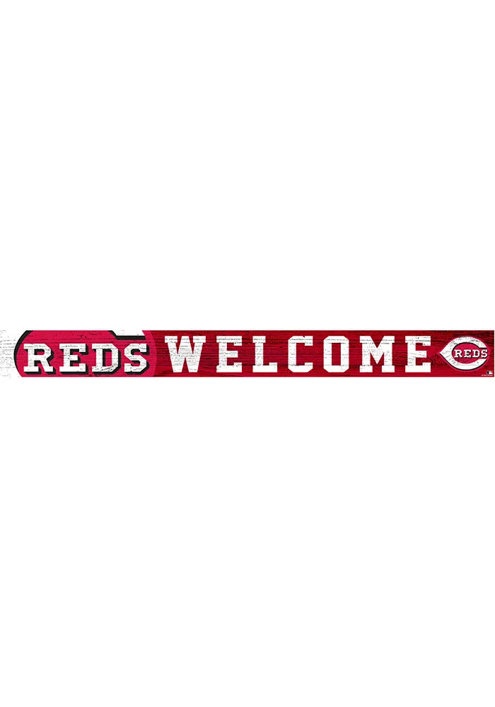 Cincinnati Reds Welcome Strip Sign