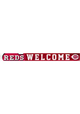 Cincinnati Reds Welcome Strip Sign