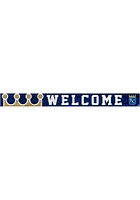 Kansas City Royals Welcome Strip Sign - Blue