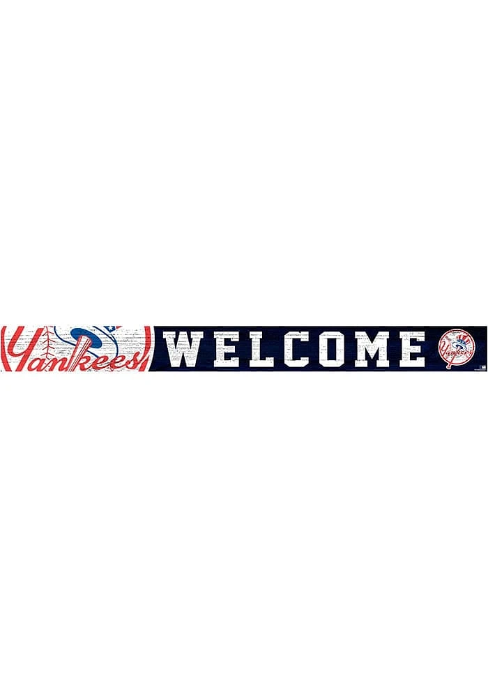 New York Yankees Welcome Strip Sign