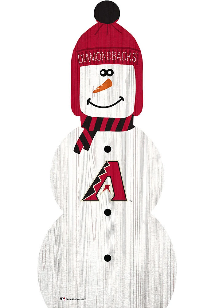 Arizona Diamondbacks Snowman Leaner Sign